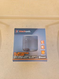 BlackWeb Bluetooth speaker
