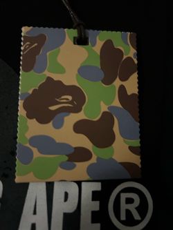 BAPE Black Camo Graphic T-Shirt