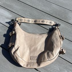 Fry & Co. beige hobo Purse