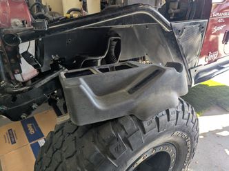 Jeep wrangler tj center console