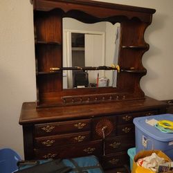 Dresser And mirror  $50 OBO