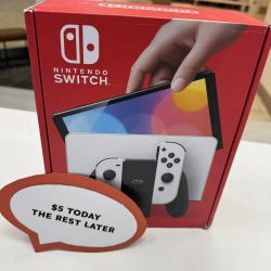 Nintendo Switch OLED Gaming Console New - Pay $5 today and the rest later!!