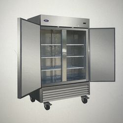 Valpro 54” Two Section Reach In Refrigerator 