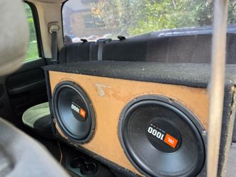 Double ported jbl 1000w 12inch subwoofer