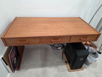 Mid Century Modern Danish  Desk by Vi-Ma Mobler