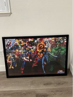 Framed Marvel Print