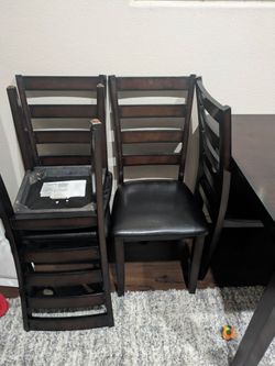 Table and 6 chairs
