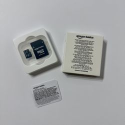 Amazon Basics microSDXC Memory Card with Full Size Adapter; 256GB