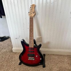 Electric Guitar - Shred Music with Superior Sound Power hair let