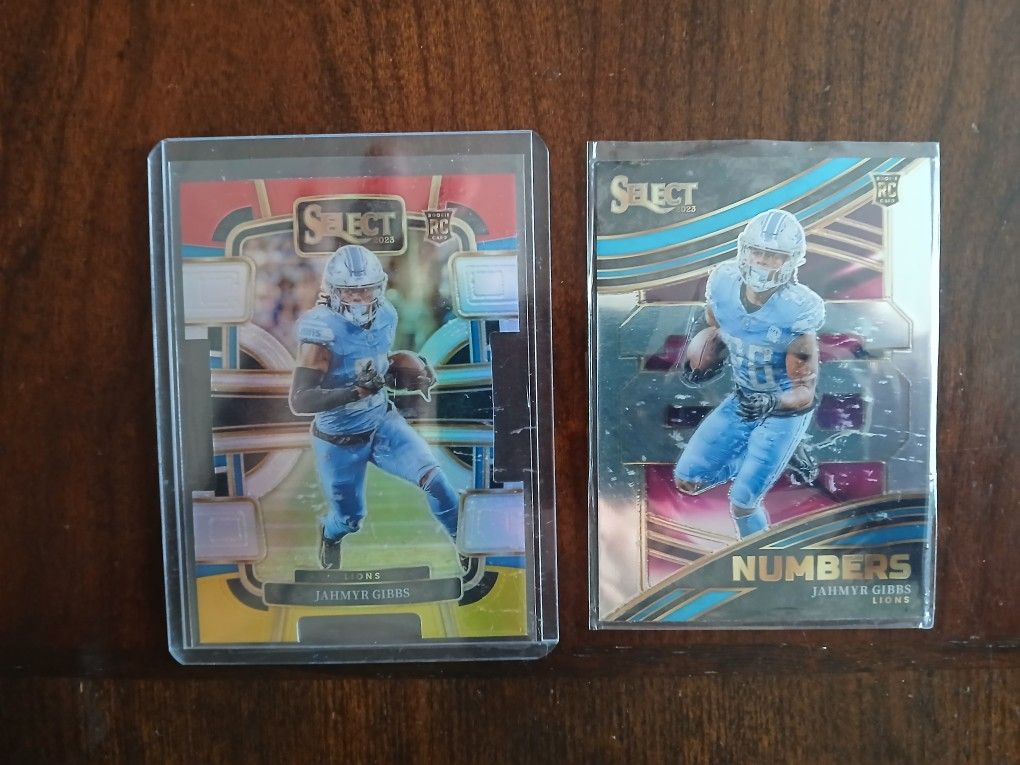 Jahmyr Gibbs Rc Football Cards 