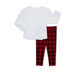 Wonder Nation Holiday Time Girls Outfit 