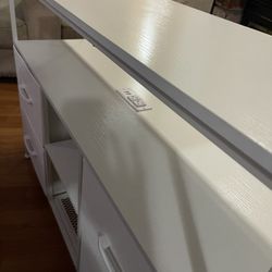 TV Stand Dresser with Power Outlets 4 Drawers (BRAND NEW!!!)