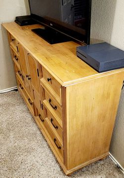 Dresser, Mirror, and 2 Night Stands