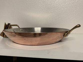 New DeBuyer Round Copper Pan Thumbnail