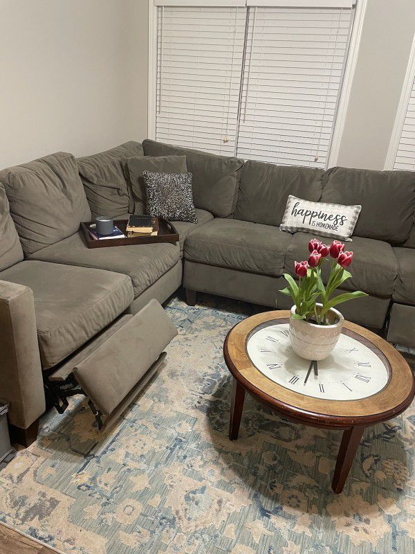 Moving Sale; Reclining Sectional & More