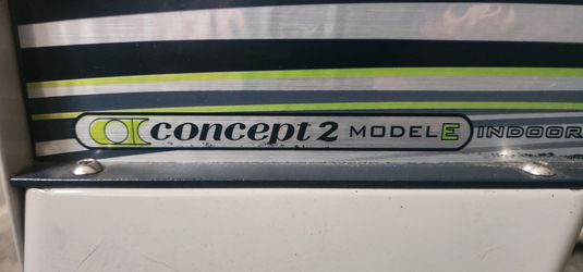 Concept 2 rower