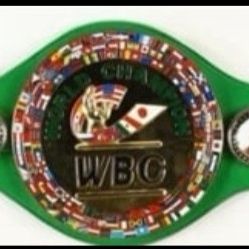 Ryan Garcia Signed WBC Full Sized Belt BAS 