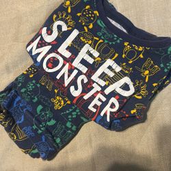 Old Navy Pajama Set Boys 4t Preowned Comfy