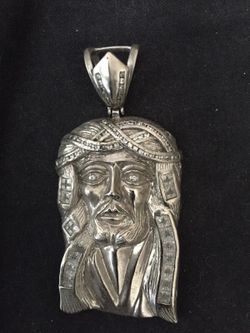 925 Sterling Silver Jesus piece