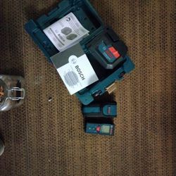 Bosch Elevation Finder And Bosch Measuring Tape
