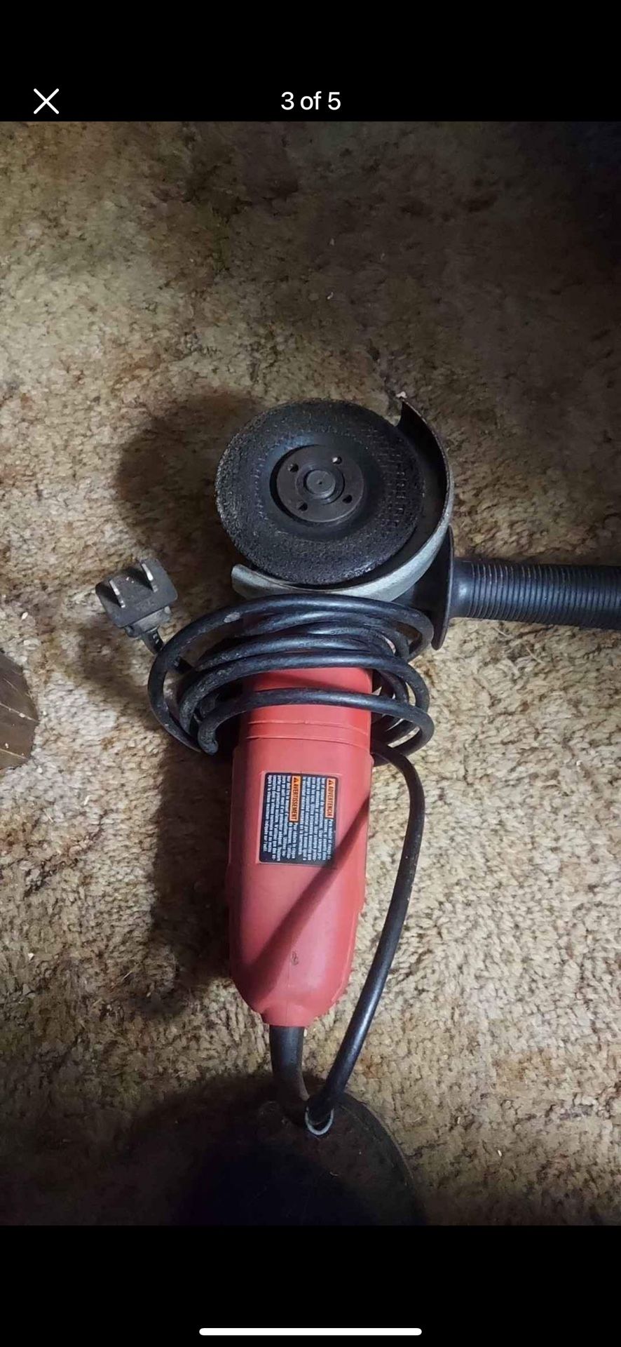 6 1/2Inch Angle Grinder