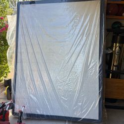 Great Shape Queen Bed Frame And Box Spring
