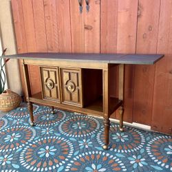 Buffet Table Sideboard Bar Credenza vintage mid century modern mcm retro