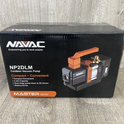 Navac NP2DLM Cordless Vacuum Pump 