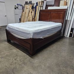 Queen Bed And Mattress