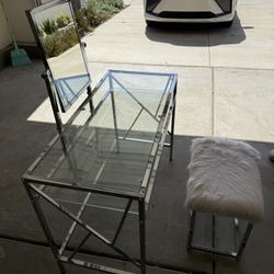 Make Up Desk,beds,dinning Set And Three Pieces Couch