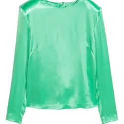 Blouse Satin For 10$  Size: 10