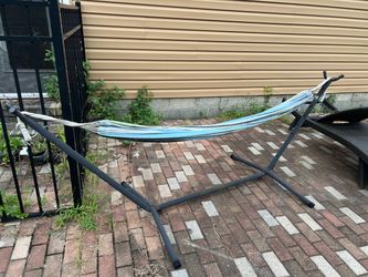 Patio hammock set both work