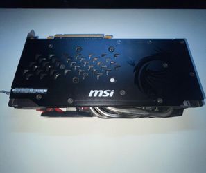 MSI Radeon rx580 Gaming X 8Gb