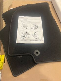 NEW 2021-2025 Escalade Front  Left &Right Carpet Floor Mats Black (contact info removed)0
