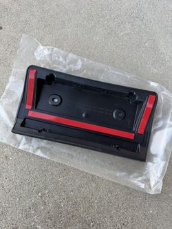 Tesla Model X FRONT License Plate Bracket OEM