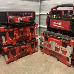 Milwaukee Pack out Boxes 