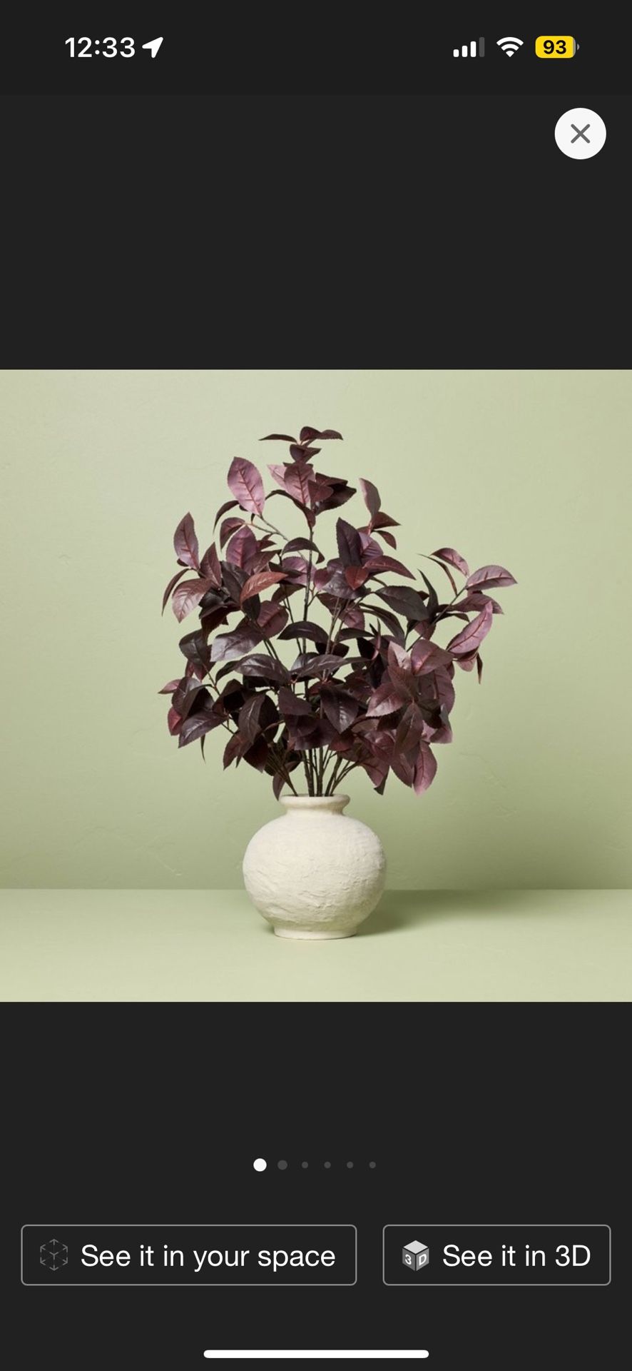 Artificial Fall Arrangement