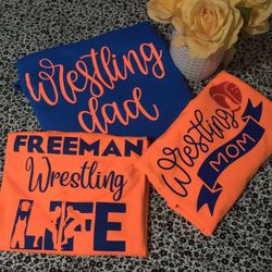 Custom WRESTLING Tshirt