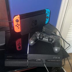 Nintendo Switch + Playstation 4