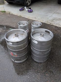 4 kegs