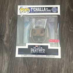 Funko Pop T’Challa On Throne