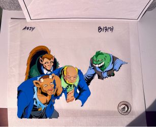 Spider-Man Animation Cel Original Production Art