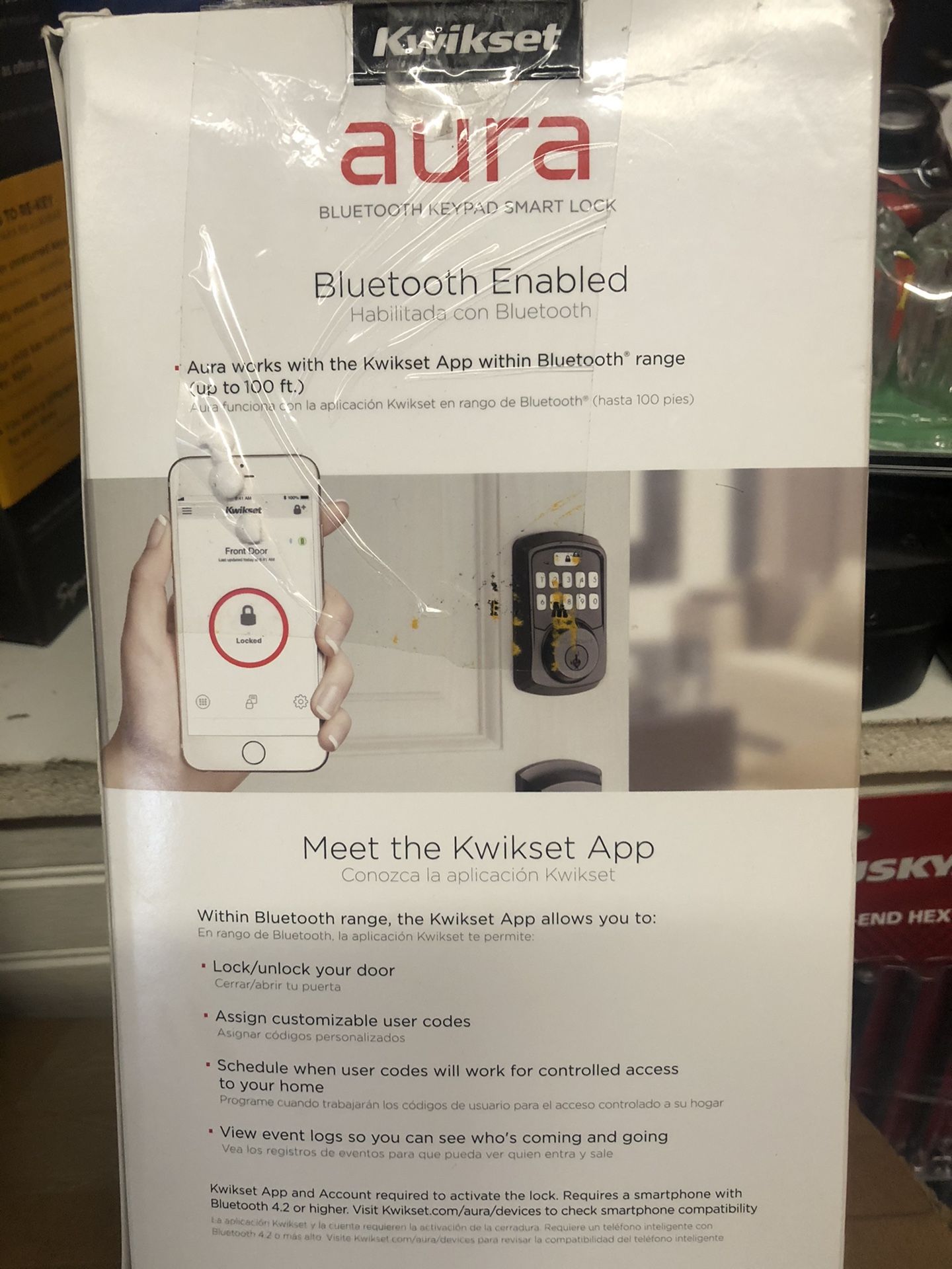 BLUETOOTH WIRELESS KEYLESS ENTRY 