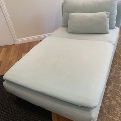 Lounge Chaise Light Blue