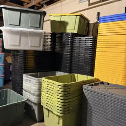 New Storage Bin 27 Gallons $8 Each 