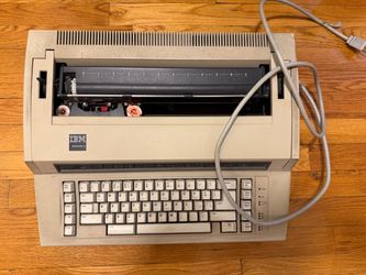 Actionwriter 1 IBM typewriter circa 1985