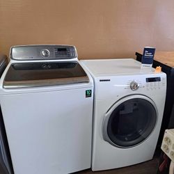Samsung Heavy Duty Super Capacity Washer And Electric Dryer Set Nice And Clean Financing Available 