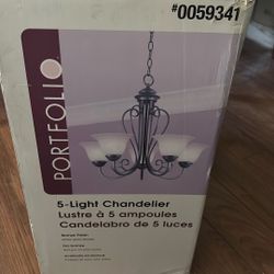 Portfolio 5 Light Chandelier 