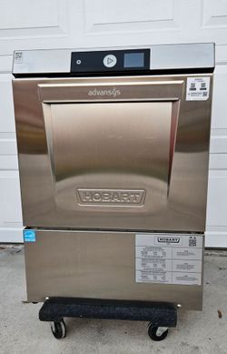 HOBART ADVANSYS LXNR HIGH TEMP COMMERCIAL DISHWASHER WITH ENERGY RECOVERY