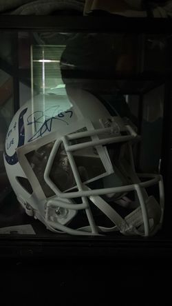 Reggie Wayne signed Colts helmet